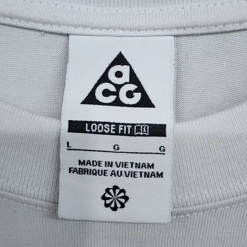 [BUNJANG] Nike ACG Insect Long Sleeve Summit White / (L)나이키 ACG 신형 인섹트 롱슬리브 긴팔 서밋 화이트 3.5