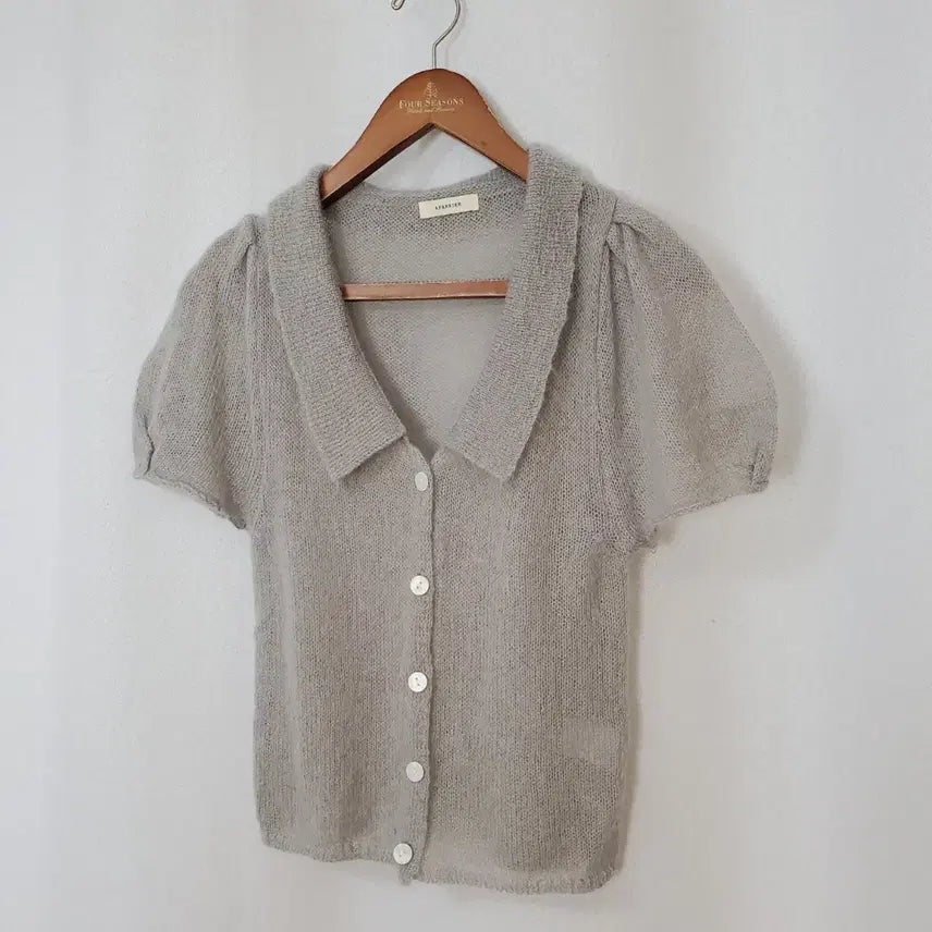 [BUNJANG] Apelial Knit Top Mocha Grey / (새제품)아펠리얼 니트 55-66