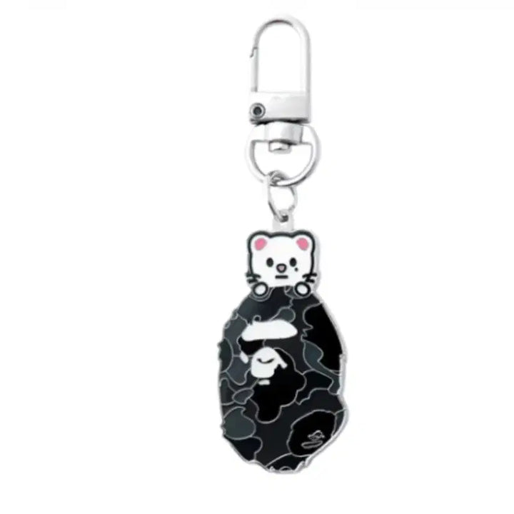 [BUNJANG] A BATHING APE x Stray Kids Hyunjin Collaboration Keyring / 베이프 x 스트레이 키즈 콜라보 키링 현진