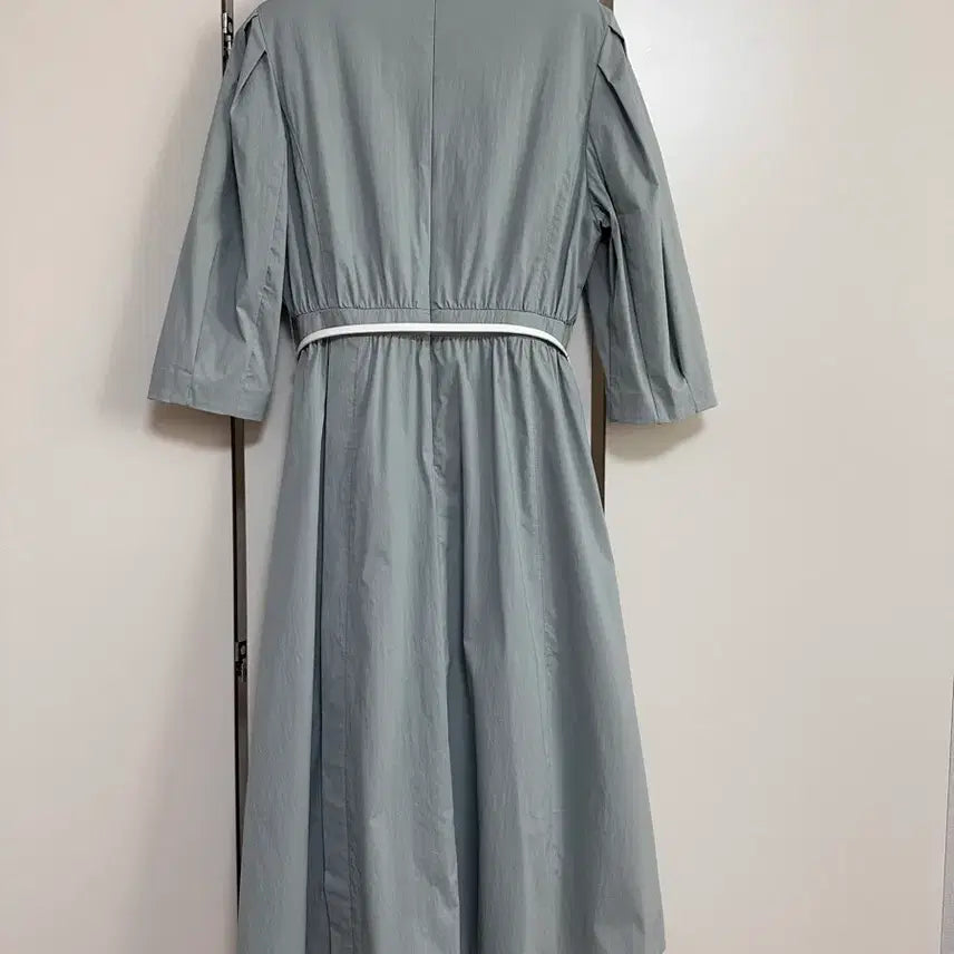 [SOLD OUT] CC콜렉트 하늘색 롱 원피스 + 벨트 세트 66 컨디션좋아요