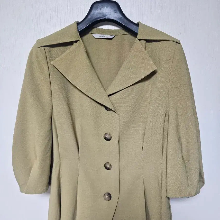 [BUNJANG] Kenneth Lady 7/10 Sleeve Jacket Blouse Size 55 / 케네스레이디 7부 소매 자켓55