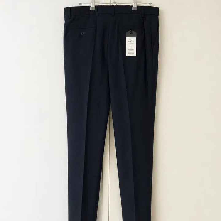 [BUNJANG] Basso Homme Summer Slacks Navy 34 Water-Washable Cool Fabric / [새제품] 바쏘옴므 여름 슬랙스 네이비 34 물세탁 가능한 쿨 원단