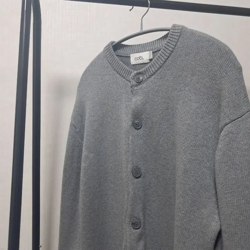[BUNJANG] COCL Grey Cardigan / COCL 코클 회색 가디건