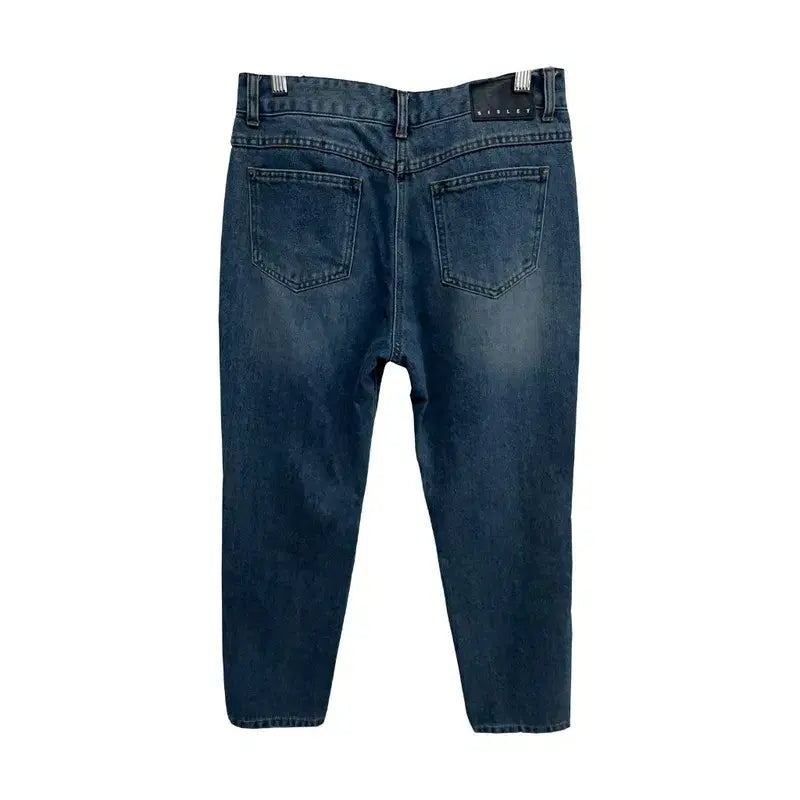 [BUNJANG] Sisley 21SS Washed Tapered Denim Pants / 여S/시슬리 21SS 워싱 테이퍼드 데님 팬츠