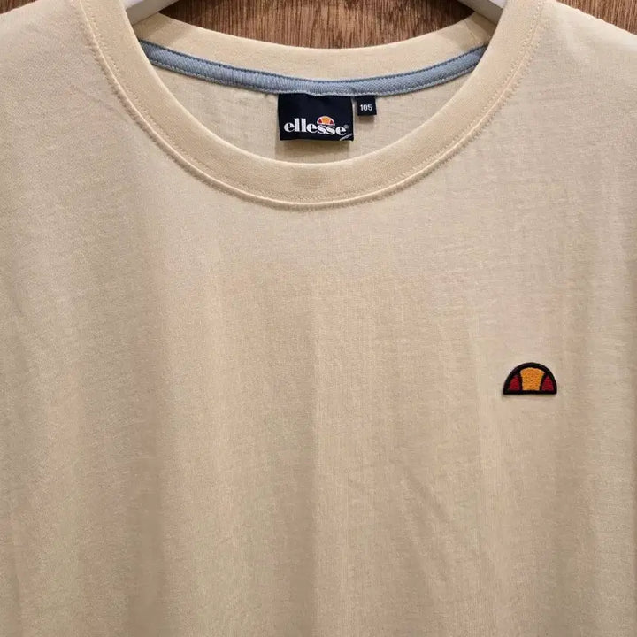 [BUNJANG] ellesse Butter Color Short Sleeve T-Shirt Size 105 / 엘레쎄 반팔티