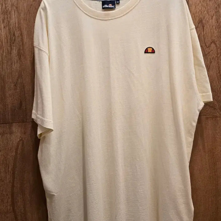 [BUNJANG] ellesse Butter Color Short Sleeve T-Shirt Size 105 / 엘레쎄 반팔티