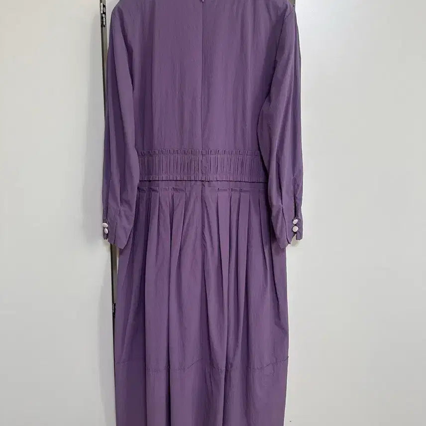 [BUNJANG] On &amp; On Purple Shirring Long Dress Size 66 / 온앤온 퍼플 셔링 롱 원피스 66 상태좋아요