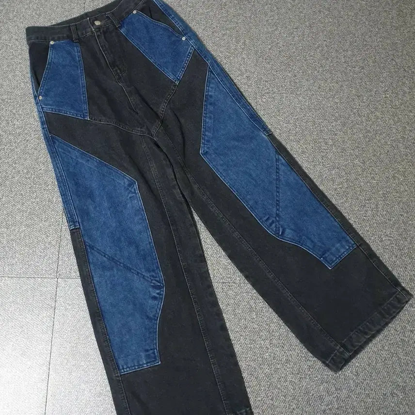 [BUNJANG] Compagno Wide Denim Jeans / 꼼파뇨 데님 청바지 판매합니다