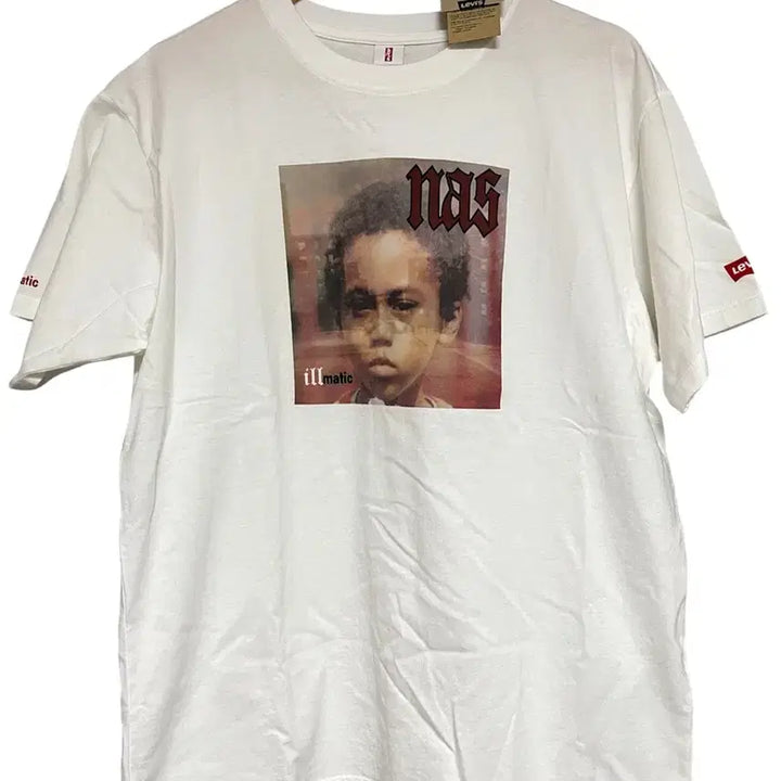 [SOLD OUT] 리바이스 X 나스 밴드 티셔츠