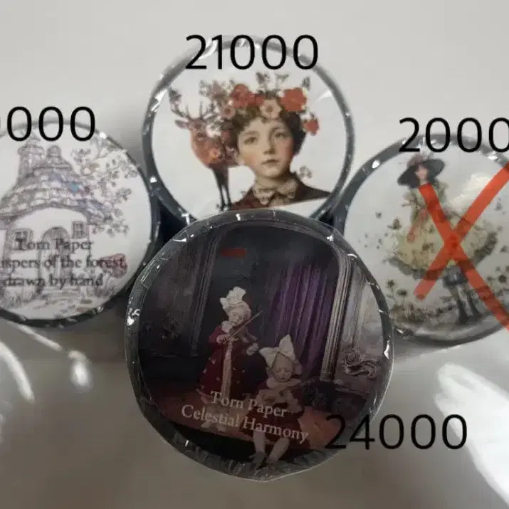 [BUNJANG] Tone Paper Pet Decorative Tape Rolls / 국내 마테 전문샵 톤페이퍼 자체제작 pet 다꾸 통롤 판매