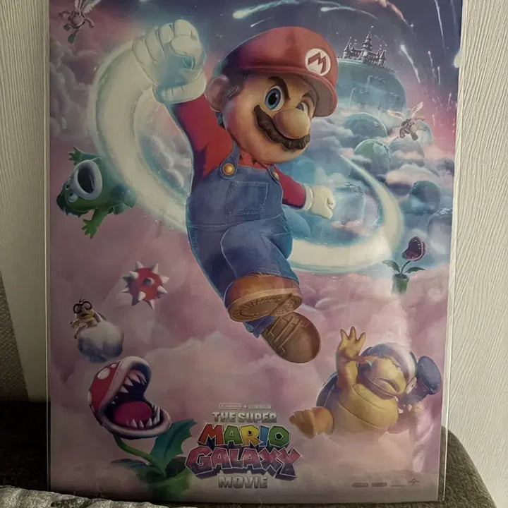 [BUNJANG] Super Mario Galaxy Movie Art Card / 슈퍼 마리오 갤럭시 영화 아트카드 롯데시네마