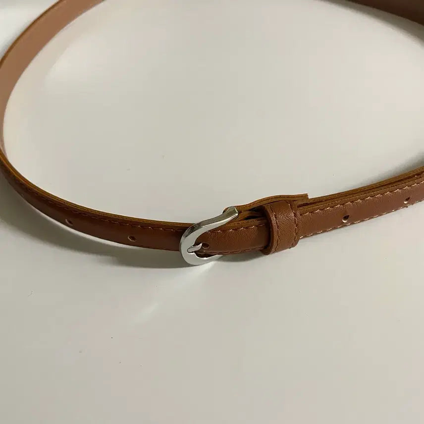 [BUNJANG] New Brown Belt / 브라운벨트 새제품