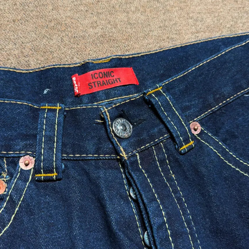[SOLD OUT] 리바이스 00s 아이코닉 버뮤다 데님 쇼츠 34