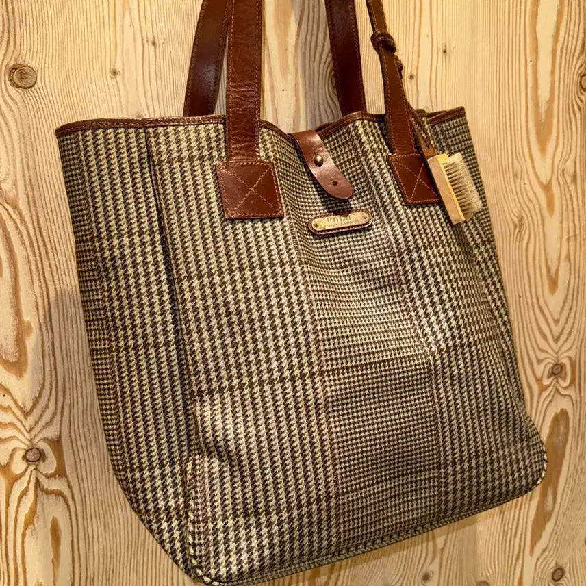 [SOLD OUT] 폴로 랄프로렌 글렌체크 토트백