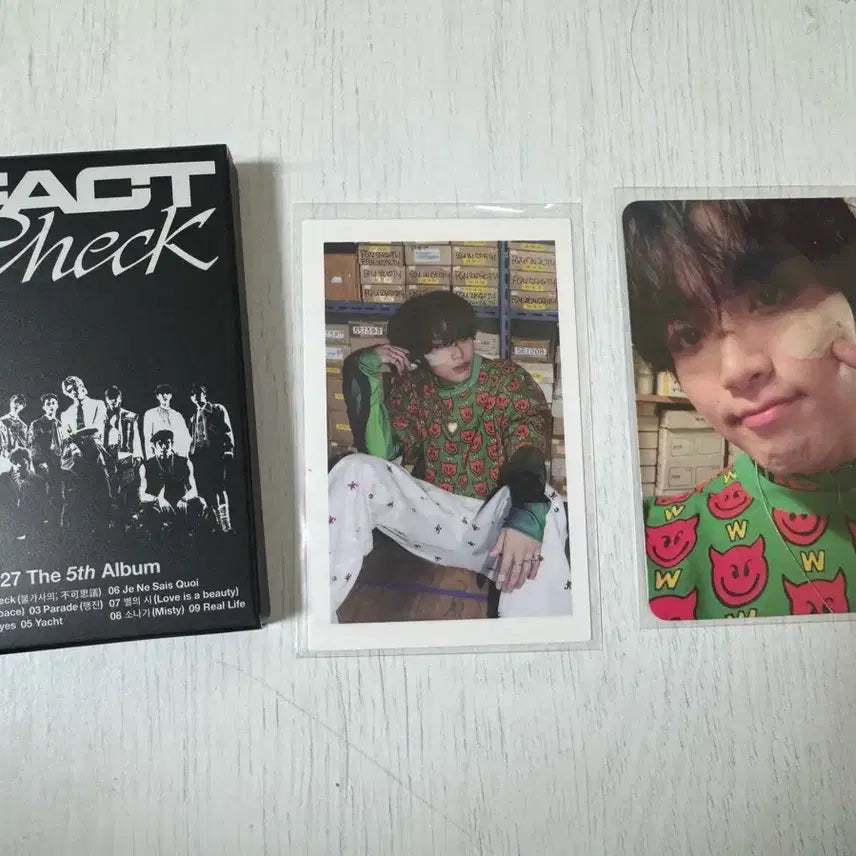 [BUNJANG] NCT Haechan Fact Check Photocard Bundle / 팩트체크 해찬 포카, 포카만 들어있는 앨범(?)