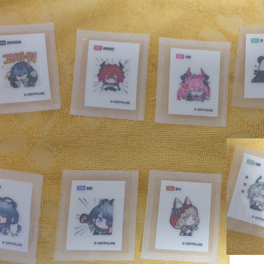 [BUNJANG] Endfield Ttibu-seal Sticker Set / 팜) 엔드필드 띠부씰 9 12 25 31 32