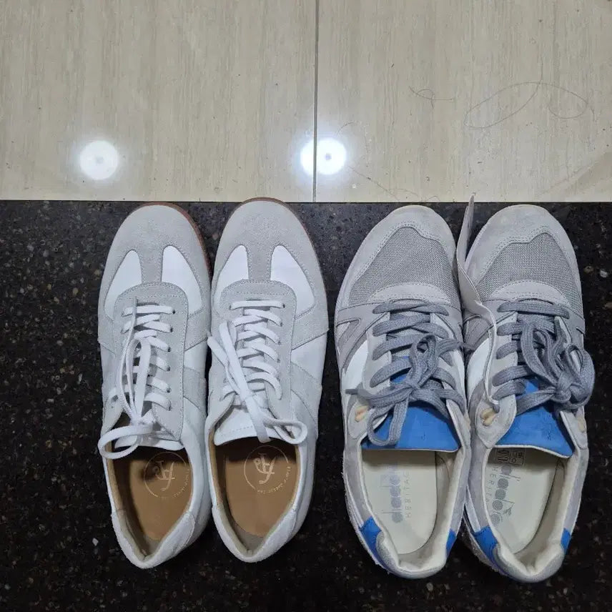 [BUNJANG] Diadora N9000 Heritage Sneakers &amp; FlapF German Army Trainers / 디아도라 N9000 헤리티지 스니커즈 / FlapF 독일군 275