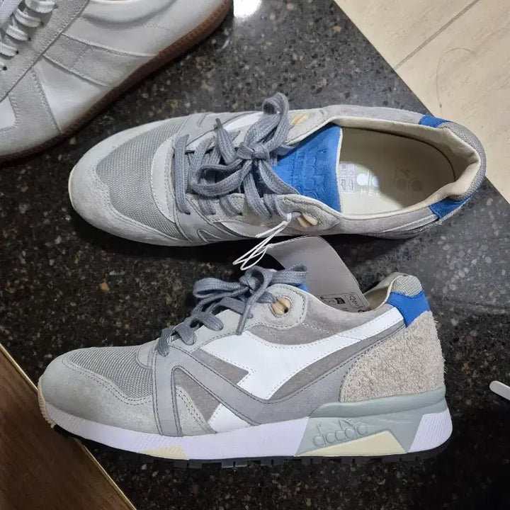 [BUNJANG] Diadora N9000 Heritage Sneakers &amp; FlapF German Army Trainers / 디아도라 N9000 헤리티지 스니커즈 / FlapF 독일군 275