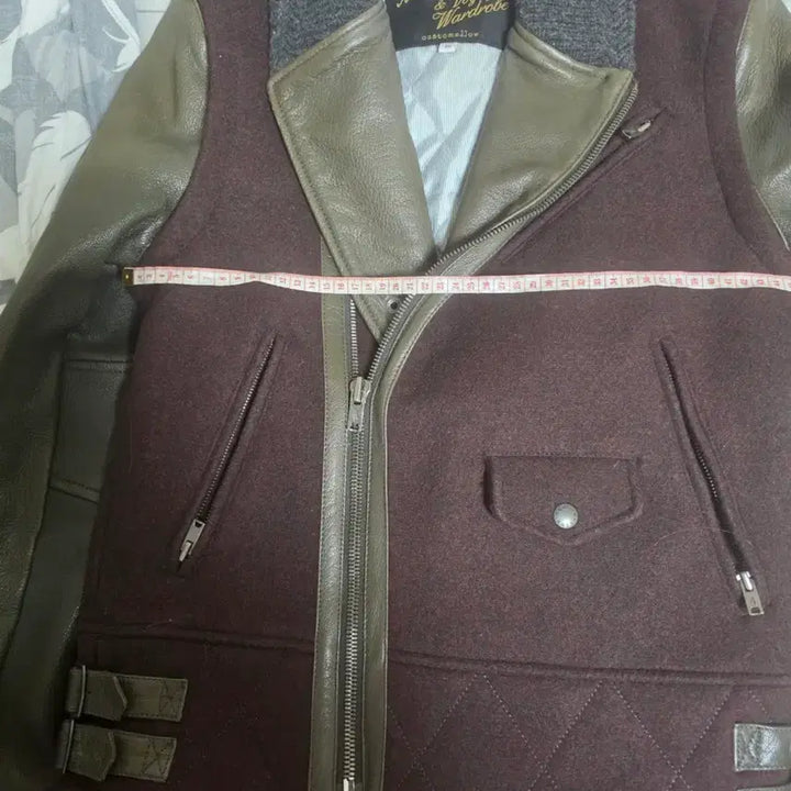 [BUNJANG] Memory &amp; Voyage Wardrobe Leather Jacket / 가죽자켓