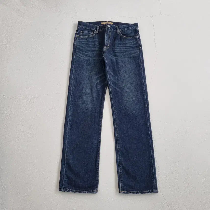 [BUNJANG] Uniqlo S002 Straight Denim Jeans - Size 33 / 올드 유니클로 S002 스트레이트 데님진 - 33