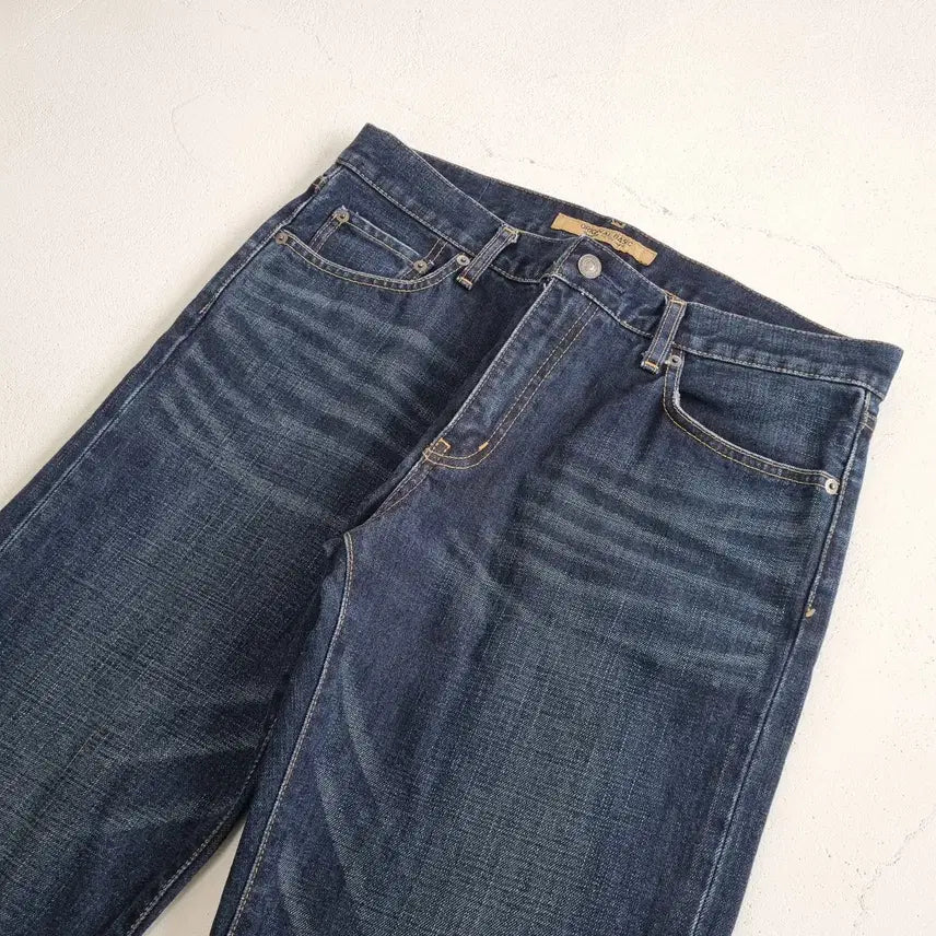 [BUNJANG] Uniqlo S002 Straight Denim Jeans - Size 33 / 올드 유니클로 S002 스트레이트 데님진 - 33