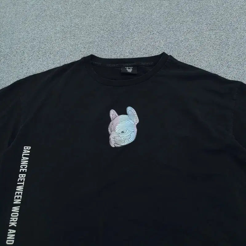 [BUNJANG] Life Work Short Sleeve T-Shirt / F 라이프워크 반팔 티 | B