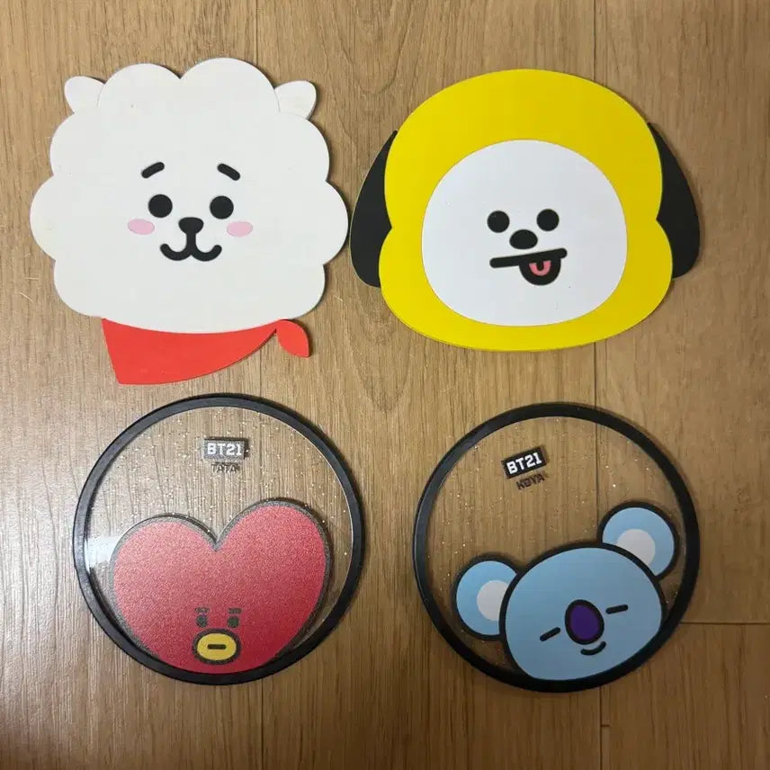 [BUNJANG] BT21 Character Coaster / BT21 코스터