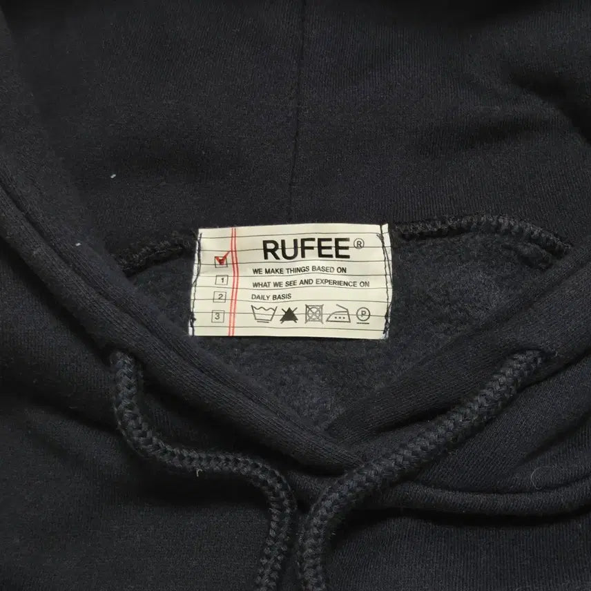 [BUNJANG] Rufee Vintage Hoodie T-Shirt / Rufee 러피 빈티지 후드 티셔츠