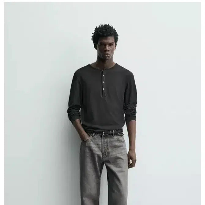 [BUNJANG] Zara Regular Fit Jeans (Size 31) - Grey / 자라 레귤러진  그레이색상(31)