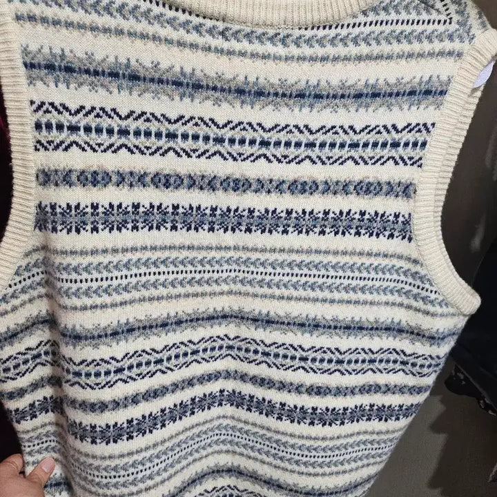 [BUNJANG] Boogie Holiday Fair Isle Vest XL / 부기홀리데이 페어아일 베스트 xl