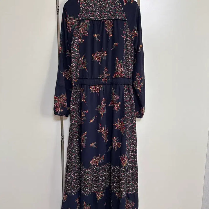 [BUNJANG] Thursday Island Floral Long Dress Chiffon Sleeve / Thursday Island 플라워 롱 원피스 소매쉬폰 55