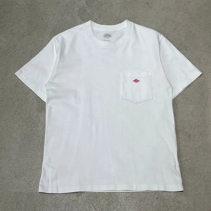[BUNJANG] DANTON Pocket Short Sleeve T-Shirt S10957 / 단톤 포켓 반팔티셔츠 s10957