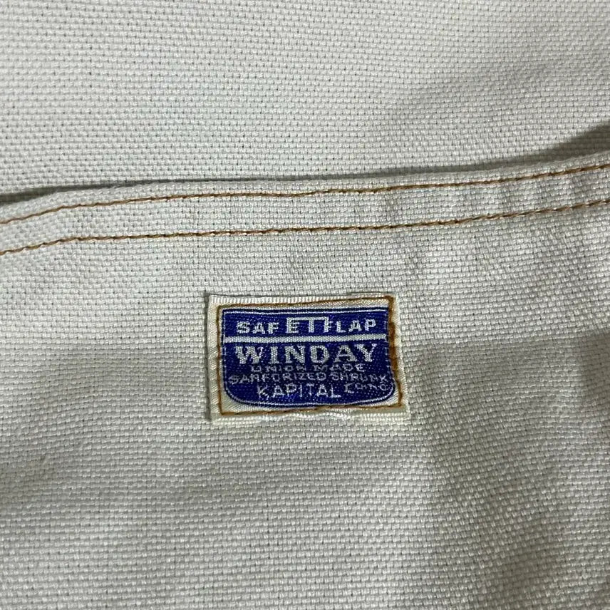 [BUNJANG] Kapital Sin Canvas Lumber Pants Cream Size 3 / (크림 풀구성 3사이즈)캐피탈 씬 캔버스 럼버 팬츠 키나리