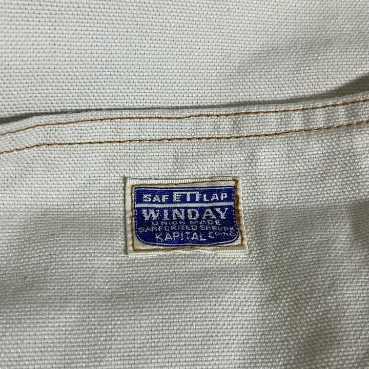 [BUNJANG] Kapital Sin Canvas Lumber Pants Cream Size 3 / (크림 풀구성 3사이즈)캐피탈 씬 캔버스 럼버 팬츠 키나리