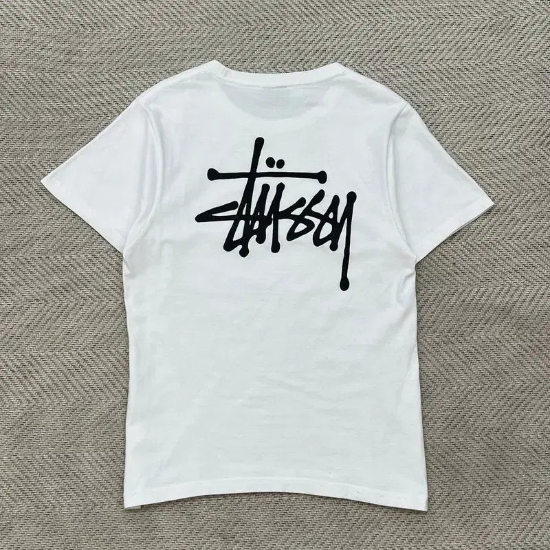 [BUNJANG] Stussy Big Logo Short Sleeve T-Shirt / 스투시 빅로고 반팔티 r3611