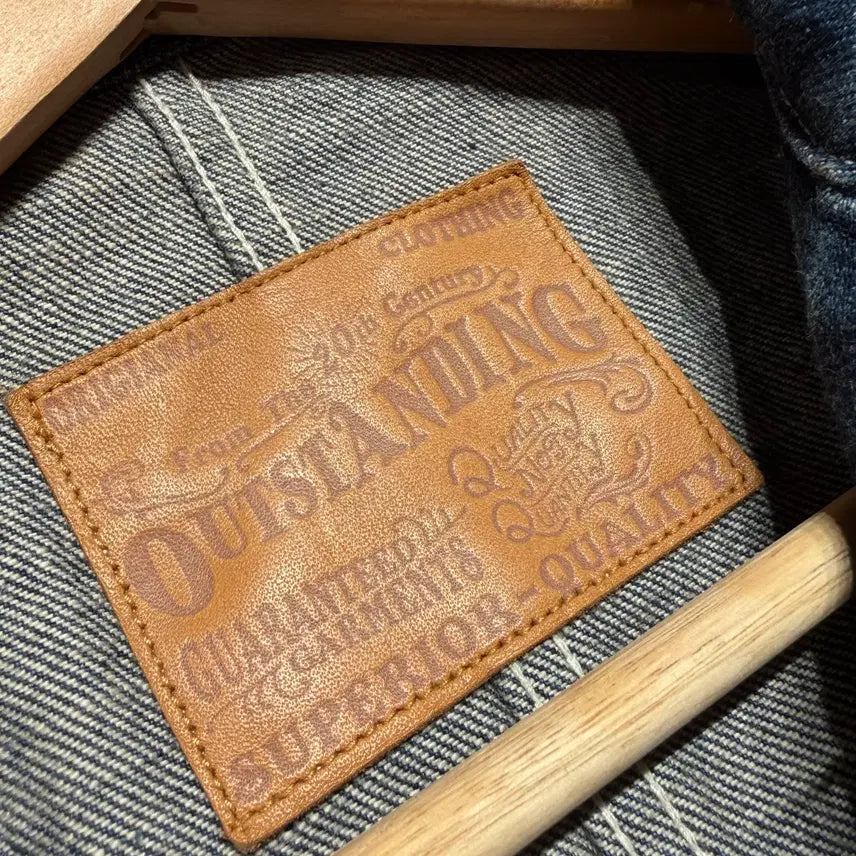 [BUNJANG] Outstanding Heavy Denim Coverall Jacket L / 아웃스탠딩 헤비 데님 커버올 자켓 L