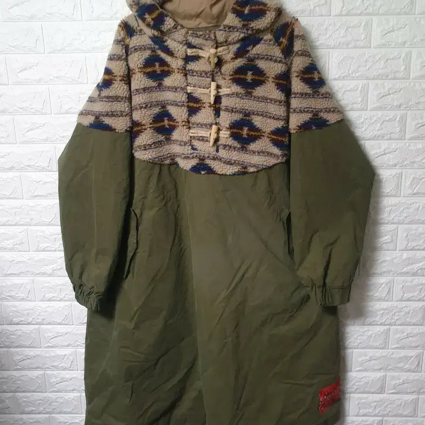 [BUNJANG] Nordic Navajo Duffle Hooded Coat Jacket / 노르딕 나바호 더플 후드 코트자켓 판매합니다