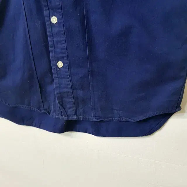 [BUNJANG] SHESHER Navy Cotton Shirt / SHESHER 셔츠 네이비