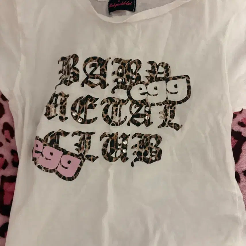 [SOLD OUT] 베이비메탈클럽 에그 콜라보 티셔츠 베메클