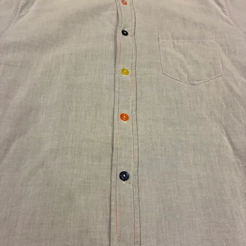 [BUNJANG] Beams Heart Short Sleeve Shirt / M) 빔즈 하트 반팔셔츠