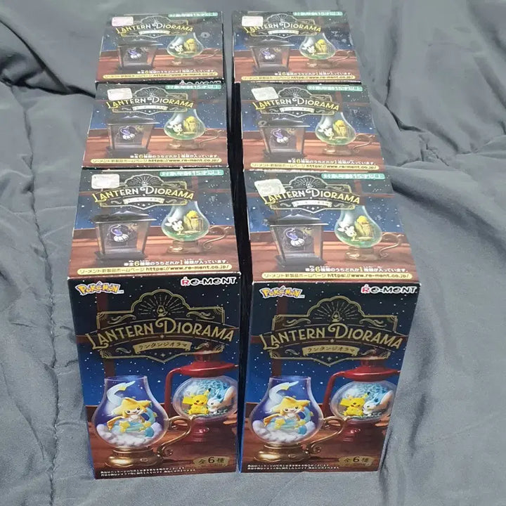 [BUNJANG] Re-Ment Pokemon Lantern Diorama Set (6 Types, Sealed) / 리멘트 포켓몬 랜턴 디오라마 6종 풀세트(미개봉)