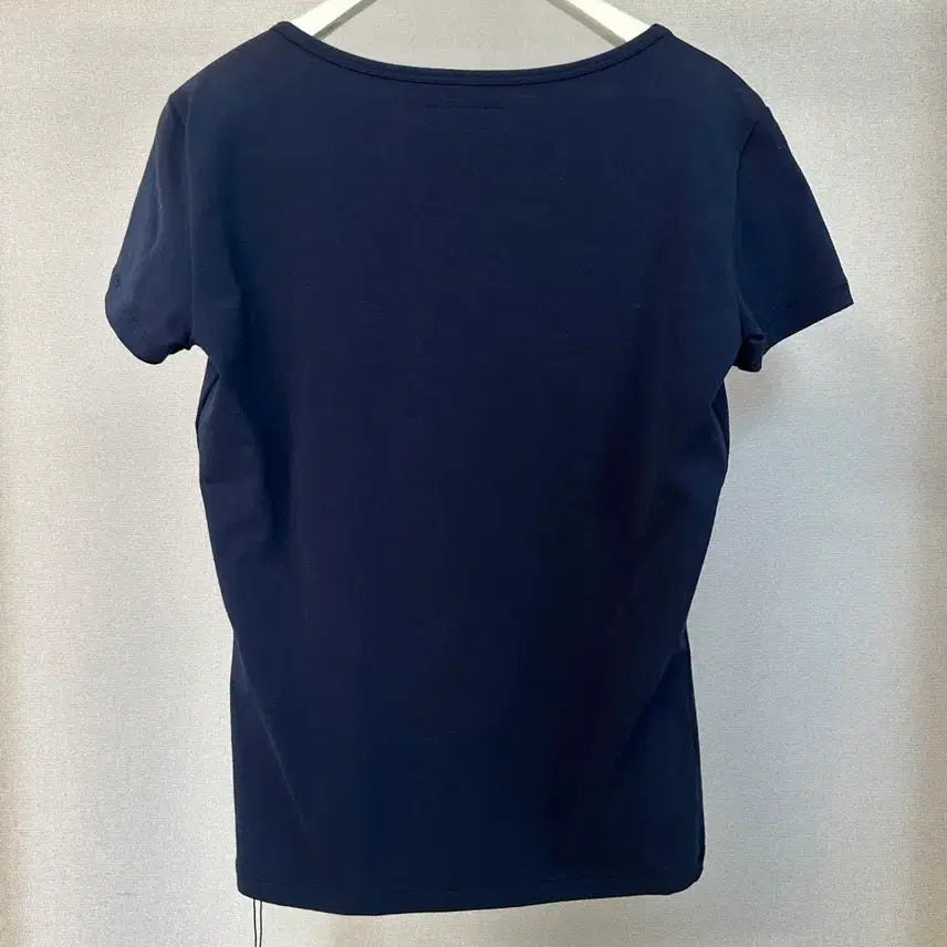 [BUNJANG] Emporio Armani Cubic Logo T-Shirt Navy S / (새상품) 엠포리오 아르마니 큐빅로고 반팔티 (네이비,S)