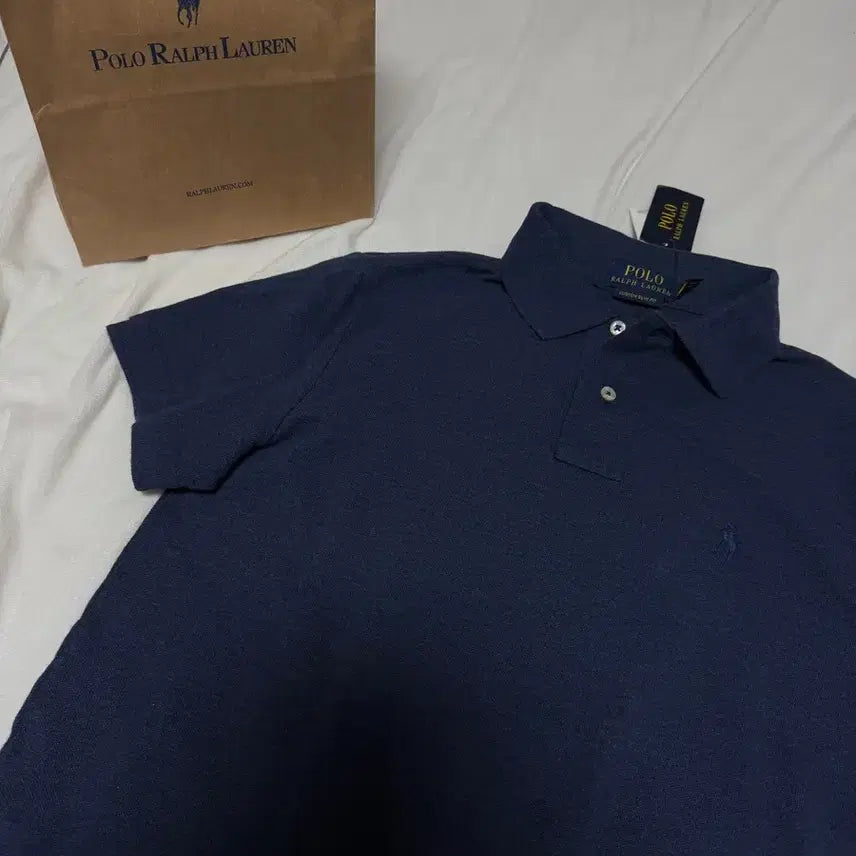 [BUNJANG] Polo Ralph Lauren Custom Slim Fit Polo Shirt - Size S / 폴로 랄프 로렌 카라티 s사이즈 custom Slim fit