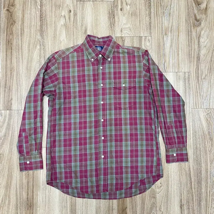 [BUNJANG] J.Press Pocket Checkered Shirt M / 제이프레스 포켓 체크셔츠 M