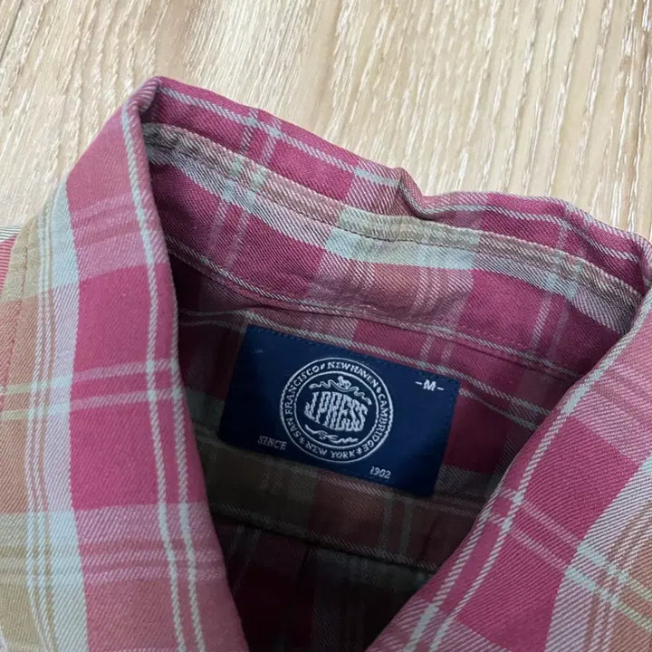 [BUNJANG] J.Press Pocket Checkered Shirt M / 제이프레스 포켓 체크셔츠 M