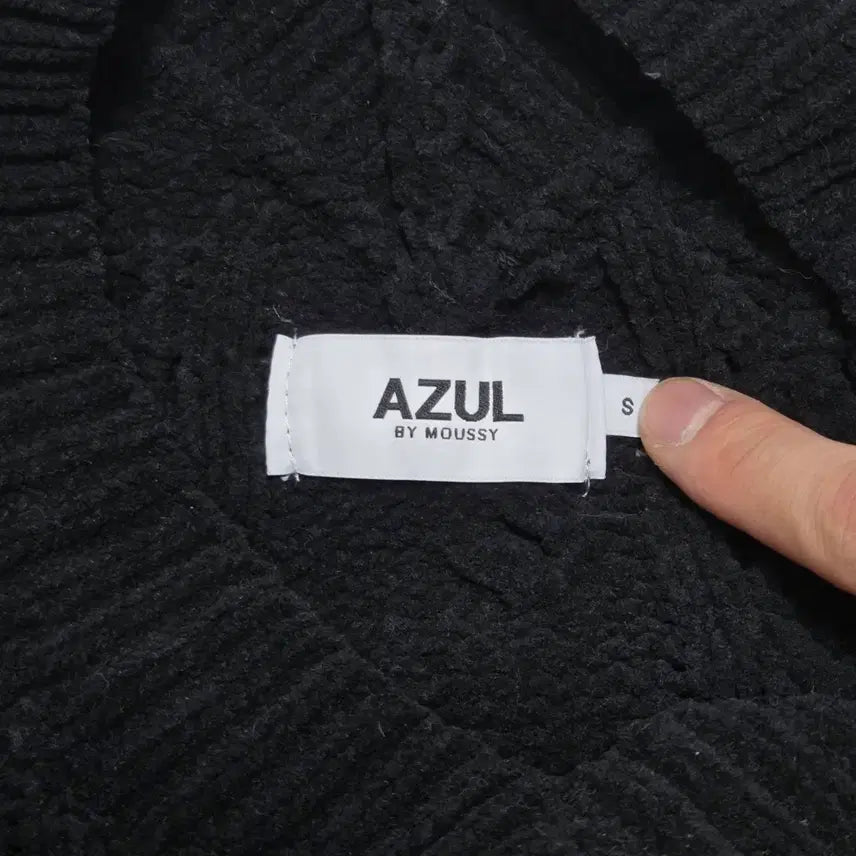 [BUNJANG] AZUL by moussy V-Neck Knit Top / AZUL by moussy 아줄 바이 마우지 jpn 일본 여성 빈티지 브