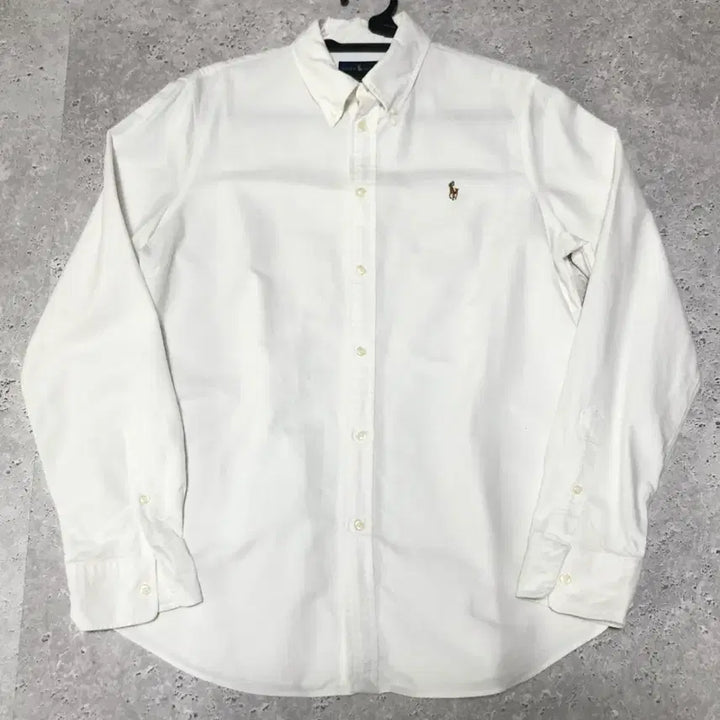 [BUNJANG] Polo Ralph Lauren Oxford Shirt White L / 폴로 랄프로렌 셔츠 상태최고 화이트