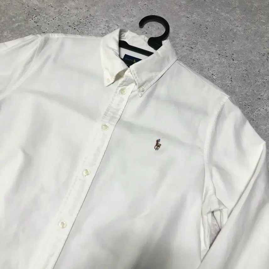[BUNJANG] Polo Ralph Lauren Oxford Shirt White L / 폴로 랄프로렌 셔츠 상태최고 화이트
