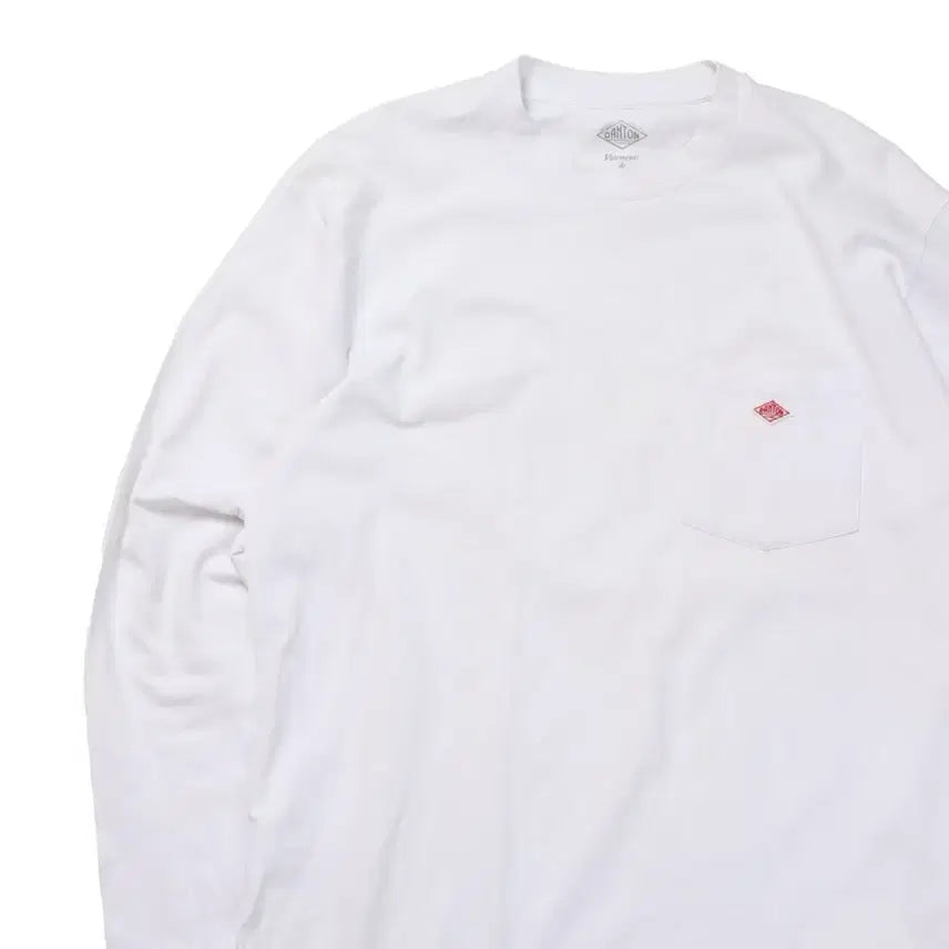 [BUNJANG] Danton Logo Long Sleeve Shirt / 단톤 Danton Logo Long Sleeve