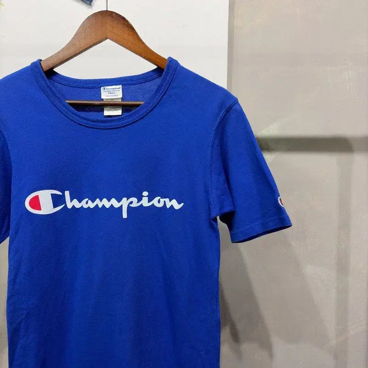 [BUNJANG] Champion Reverse Weave Vintage Big Logo Printing T-Shirt / (90) 챔피온 리버스위브 빈티지 빅로고 프린팅 반팔 티